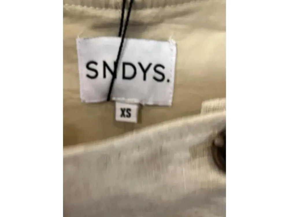 SNDYS Allegra Linen Mini Dress in Natural - Picture 7 of 7